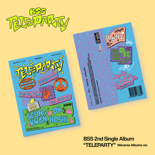 SEVENTEEN BSS - 2nd Single Album ‘TELEPARTY’ (Weverse Albums ver.)
