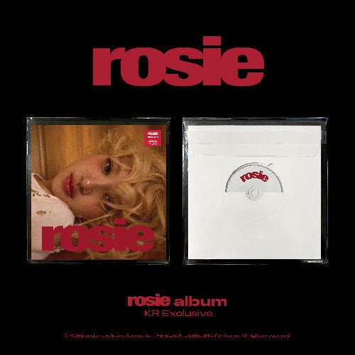 ROSÉ BLACK PINK PRIMER ALBUM STUDIO ‘rosie’ (KR Exclusive)