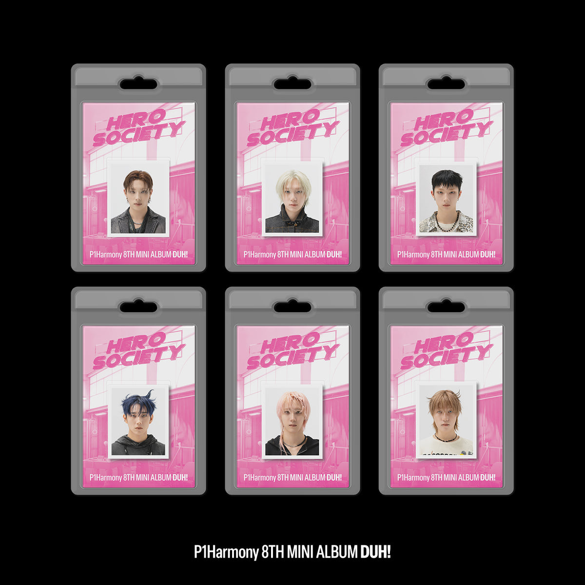 P1Harmony [DUH] (FaNCy ver. / 6 SET + CARD)