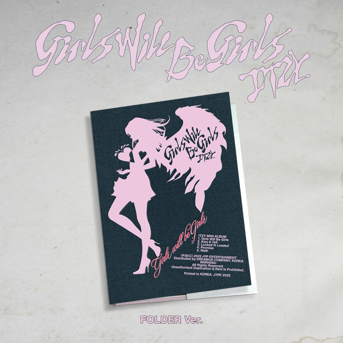 ITZY - [Girls Will Be Girls] Folder Ver.
