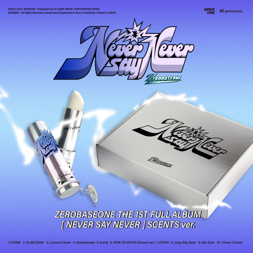 ZEROBASEONE  THE 1ST FULL ALBUM [NEVER SAY NEVER]_SCENTS Ver.