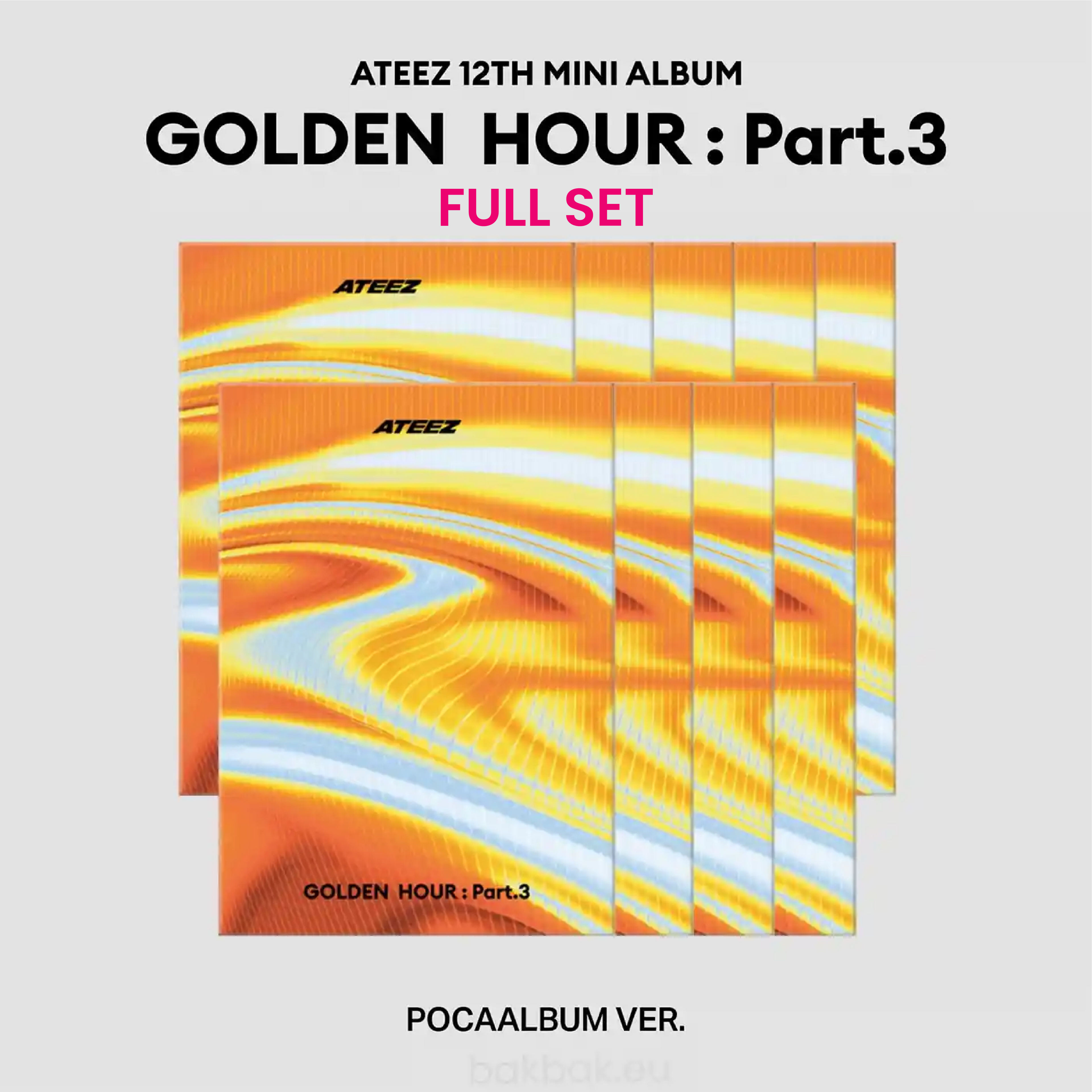 ATEEZ [GOLDEN HOUR : Part.3] (POCA Ver.)