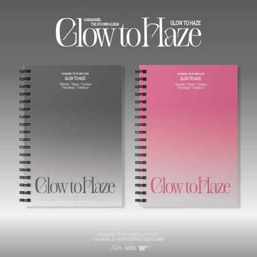 KANG DANIEL Glow to Haze [Photobook Ver.] (Glow ver. / Haze ver.)