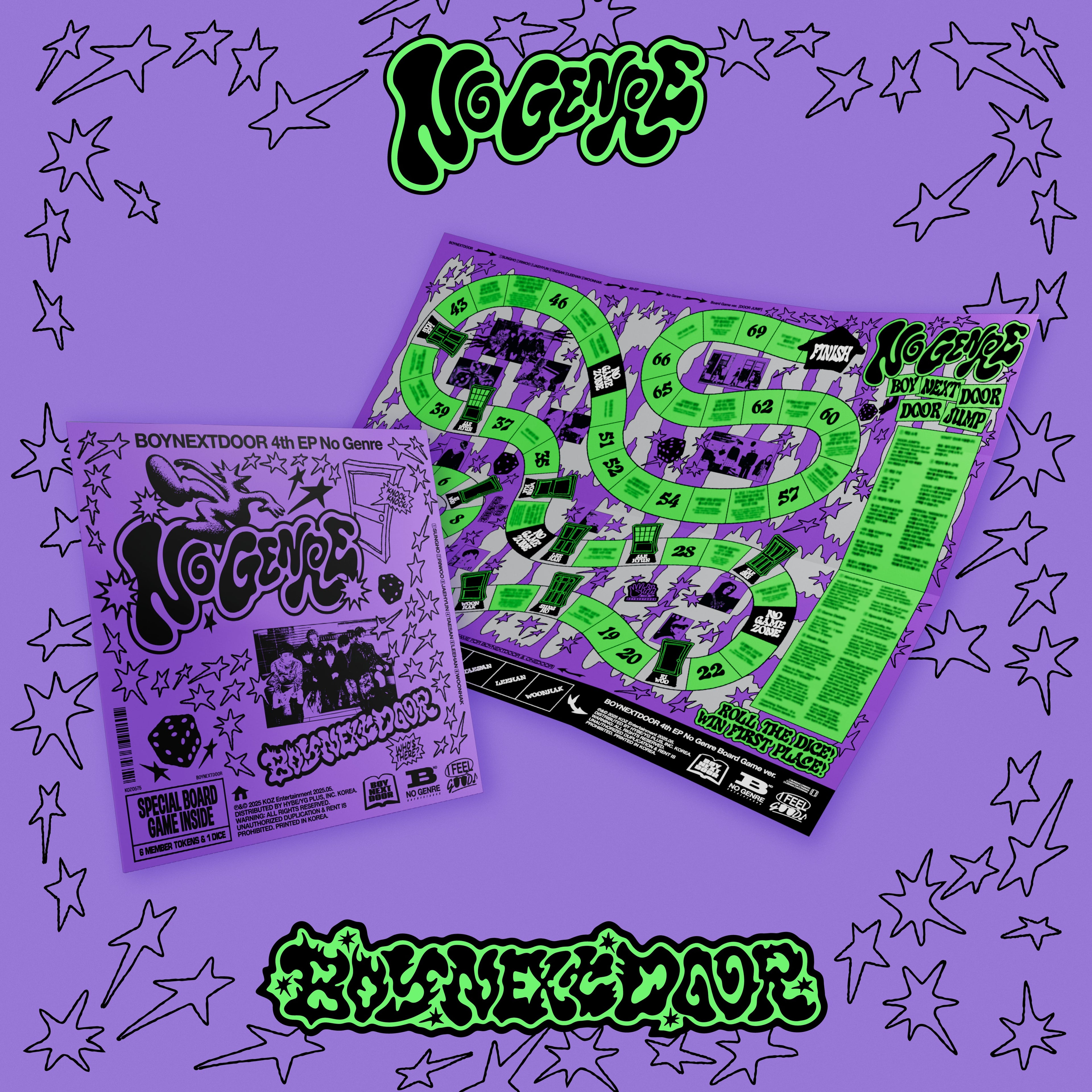 BOYNEXTDOOR ALBUM 4th EP [No Genre][Board Game ver.]