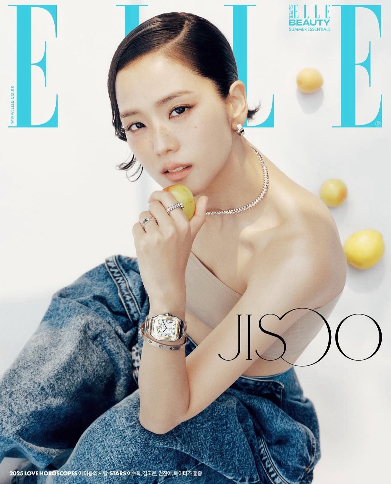 [REVISTA] BLACKPINK JUSOO Elle 2025.07 (A / B / C)