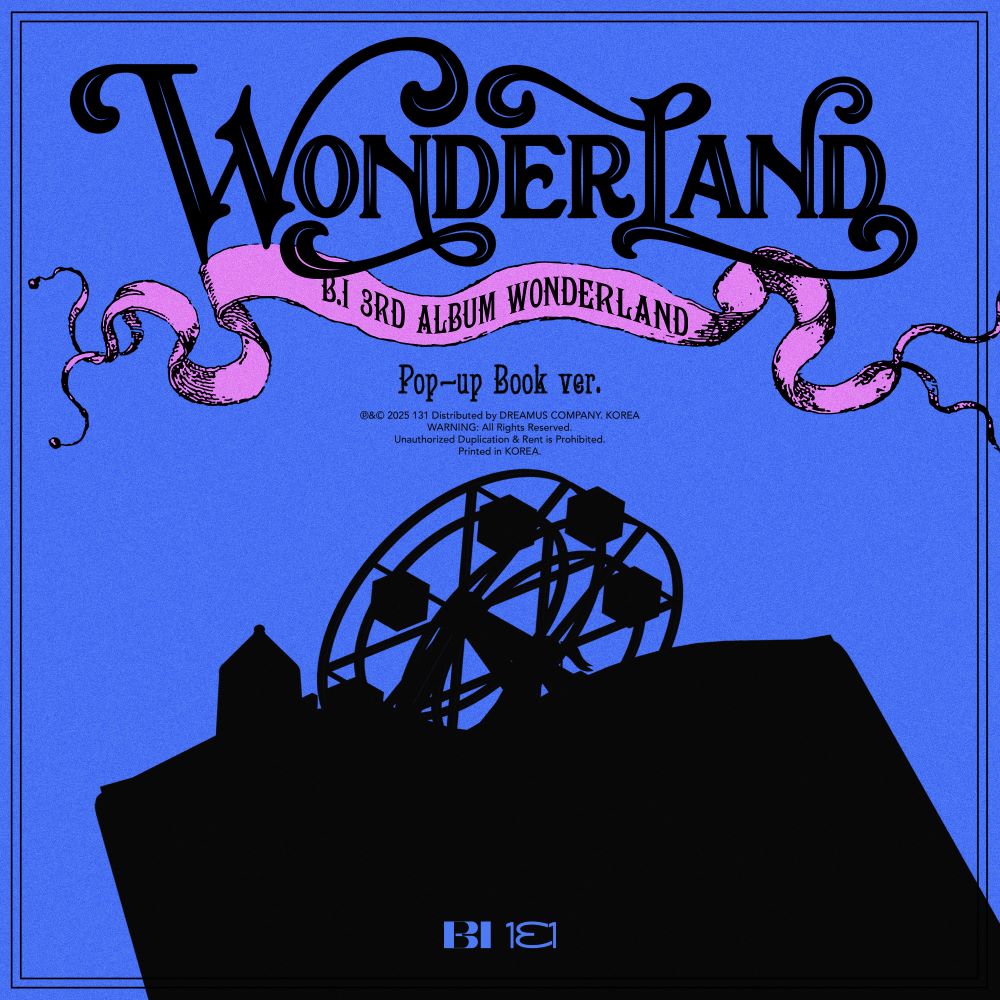 B.I ALBUM WONDERLAND (Pop-up book Ver.)