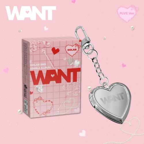 SOLAR (MAMAMOO) 2nd Single Album [WANT] (PLVE Ver.)