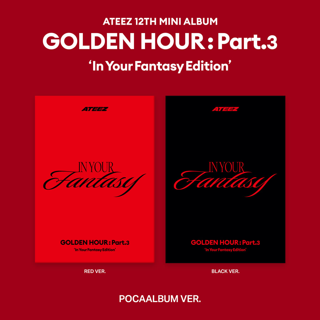 ATEEZ GOLDEN HOUR : Part.3 ‘In Your Fantasy Edition’ (POCA Ver.)