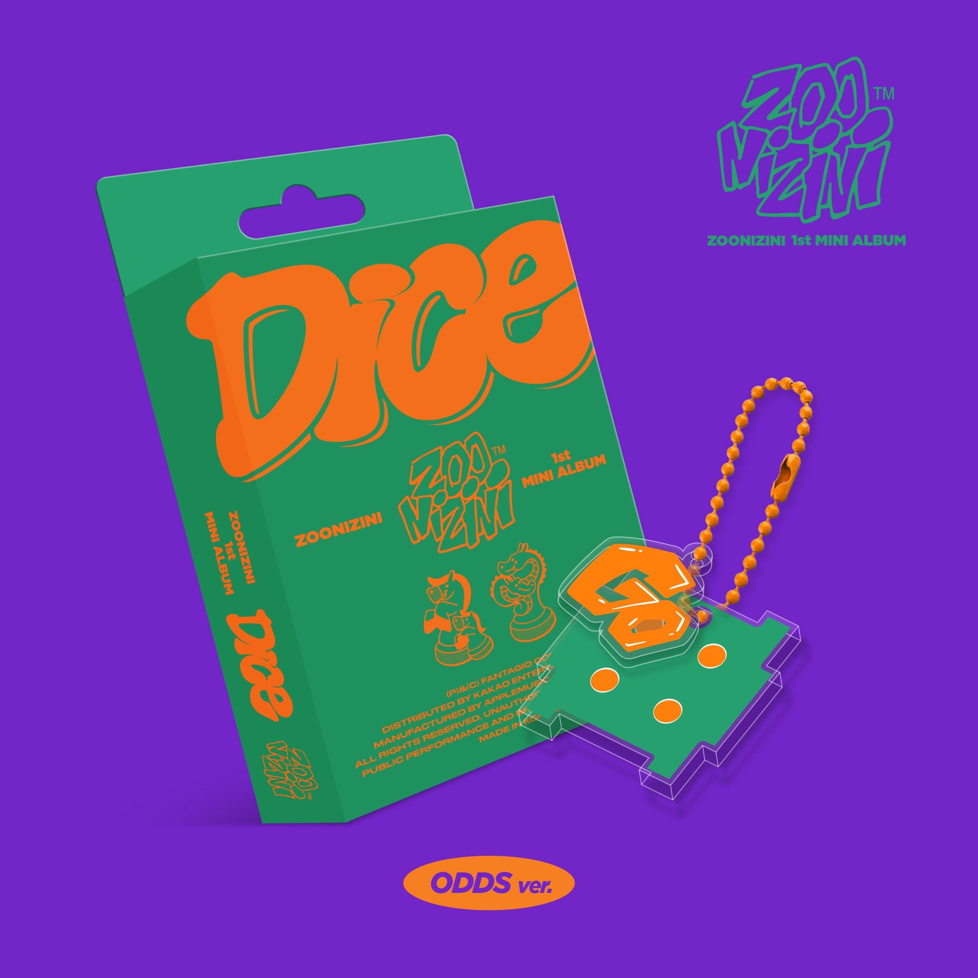 ZOONIZINI (ASTRO) 1ER MINI ÁLBUM [DICE] (ODDS ver.) (META)