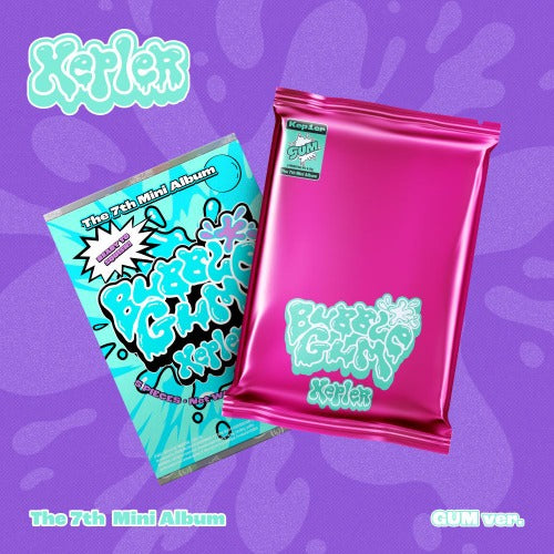 Kep1er The 7th Mini Album [BUBBLE GUM] BUBBLE ver. / GUM ver.