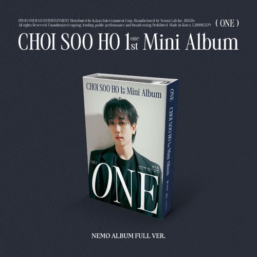 CHOI SOO HO 1st Mini Album [ONE] NEMO VER.
