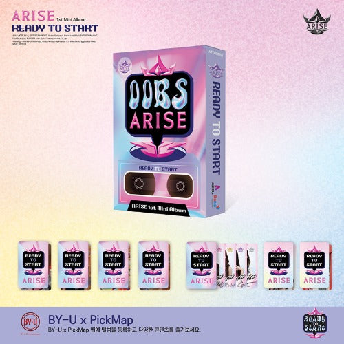 (ARISE) ARISE 1st Mini Album ‘READY TO START’ (Smart Album Ver.)