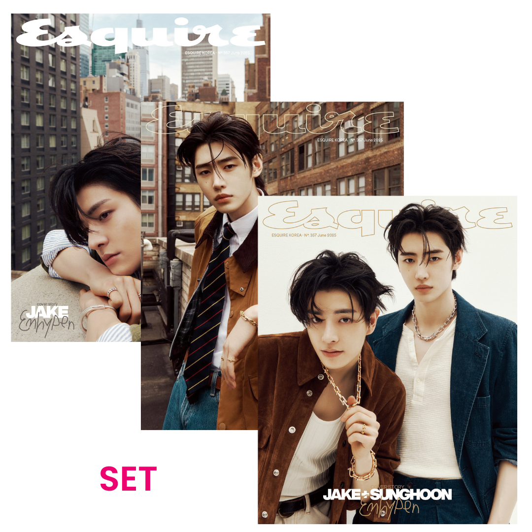 REVISTA ENHYPEN Esquire 2025.06 (JAKE & SUNGHOON) (A / B / C)
