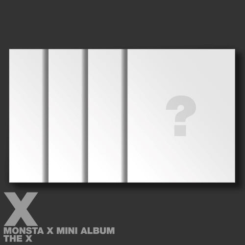 MONSTA X MINI ALBUM THE X (UNKNOWN X VER./ UNDERDOG X VER / HELLO X VER./ XX VER.)