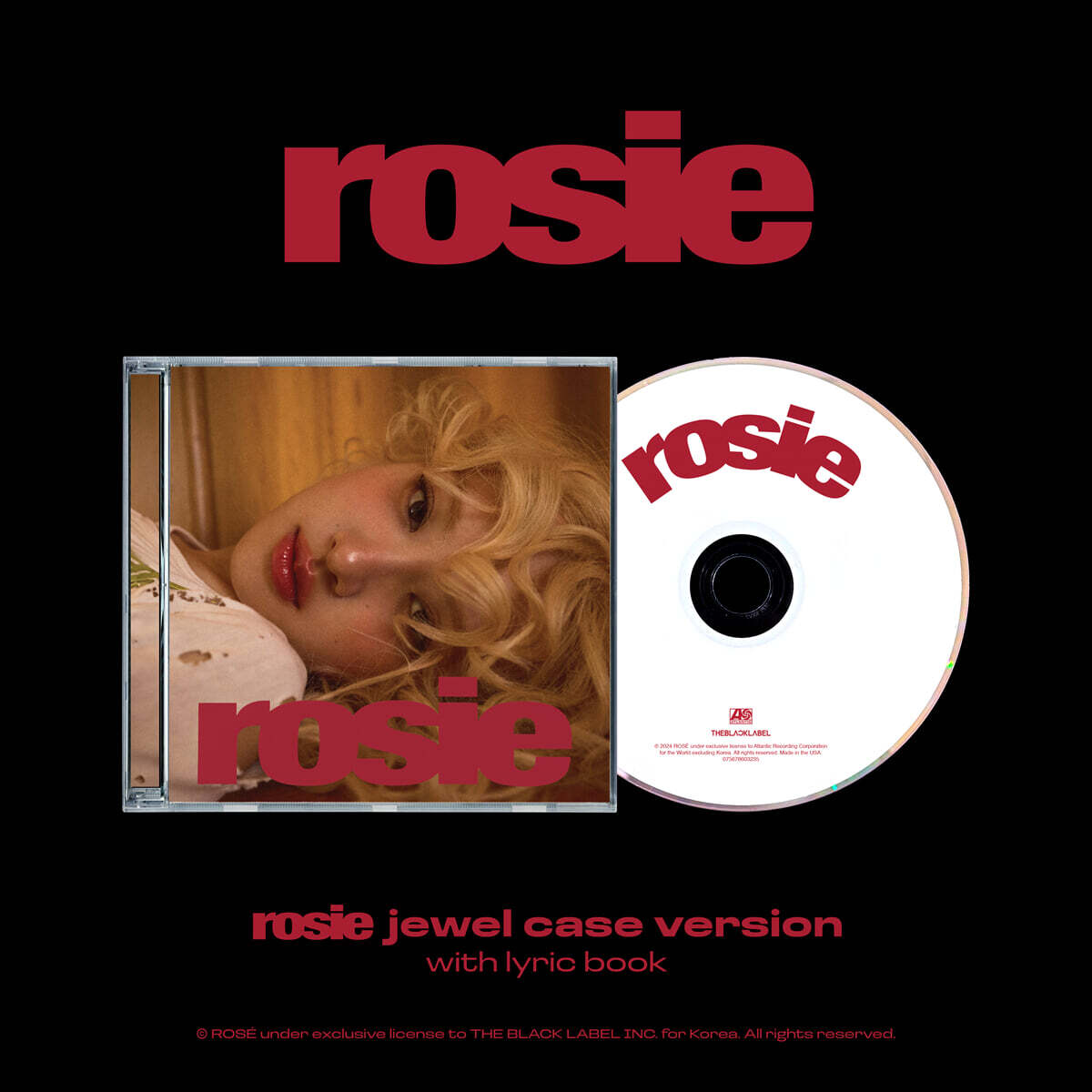 ROSÉ BLACK PINK PRIMER ALBUM STUDIO ‘rosie’ (JEWEL)