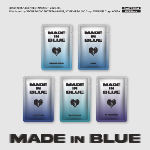 MADEIN S MADE in BLUE [MASHIRO.ver/MiU.ver/SERINA.ver/NAGOMI.ver/MADEIN S.ver]