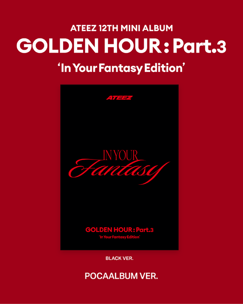 ATEEZ GOLDEN HOUR : Part.3 ‘In Your Fantasy Edition’ (POCA Ver.)