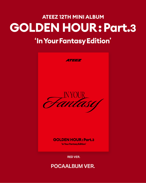 ATEEZ GOLDEN HOUR : Part.3 ‘In Your Fantasy Edition’ (POCA Ver.)