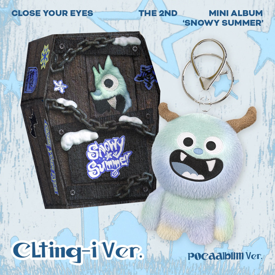 CLOSE YOUR EYES The 2nd Mini Album `Snowy Summer` CLting-i Ver. (POCAALBUM)