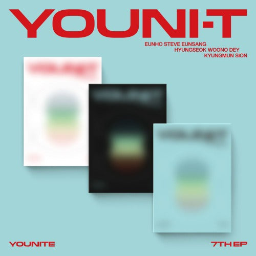 YOUNITE 7TH EP [YOUNI-T] (POCAALBUM) (Retrotopia Ver. / Utopia Ver. / Unit Ver.)