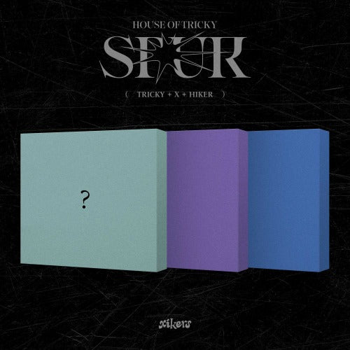 xikers 5TH MINI ALBUM [HOUSE OF TRICKY : SPUR] (TRICKY ver. / X ver. / HIKER ver.)