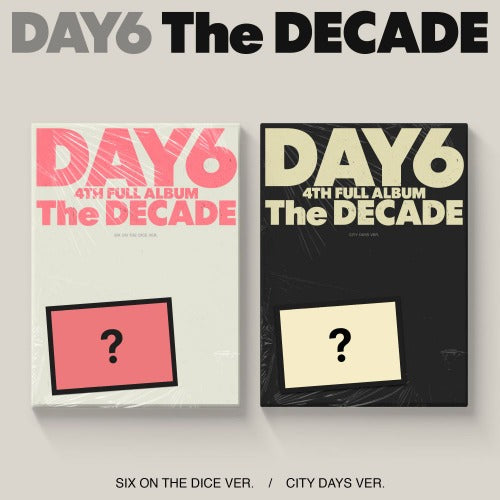 DAY6 The DECADE (SIX ON THE DICE VER. / CITY DAYS VER.)