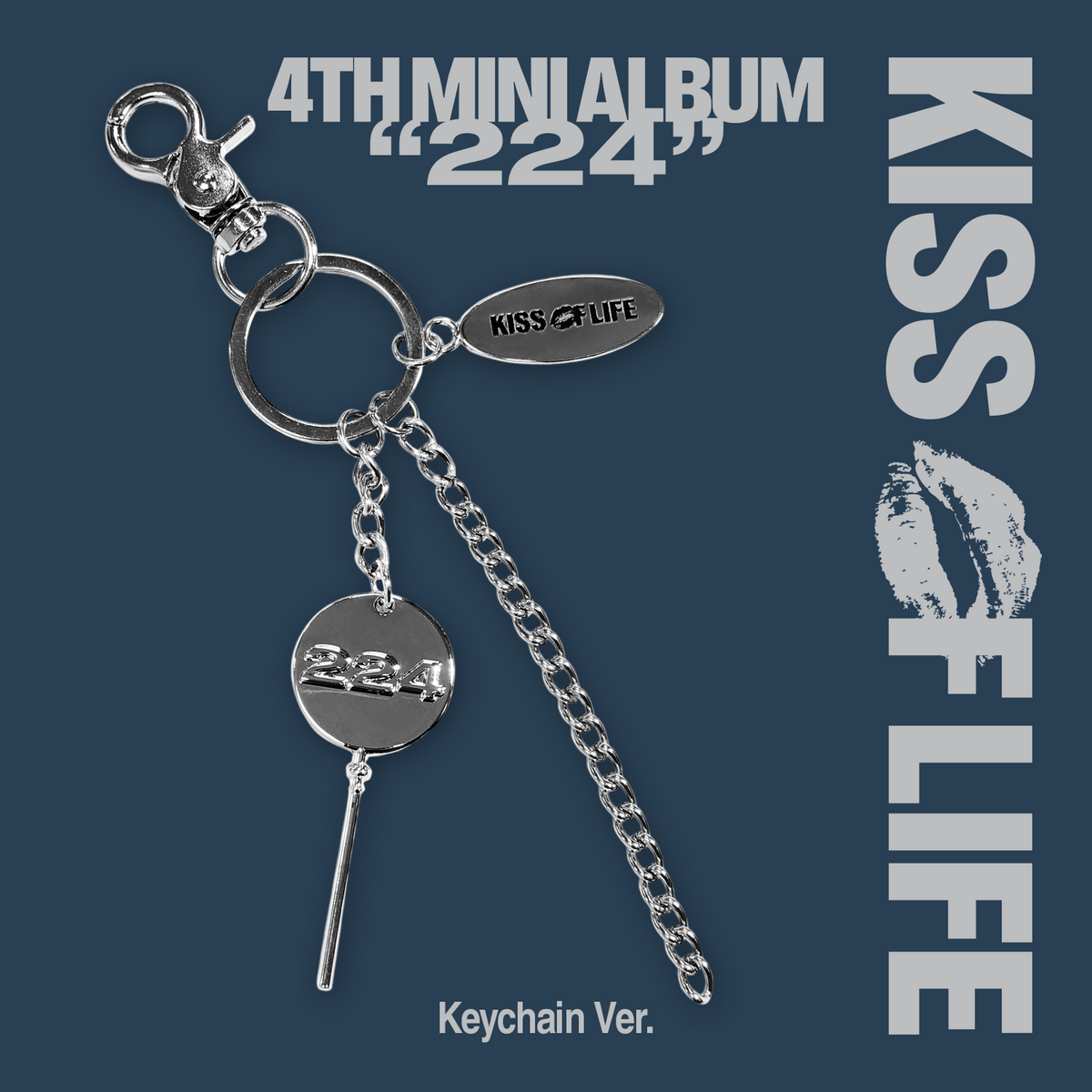 KISS OF LIFE - 4th Mini Album [224] (Keychain Ver.)