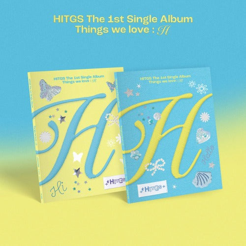 HITGS The 1st Single Album - Things we love : H (Hi ver. / Hello ver.)