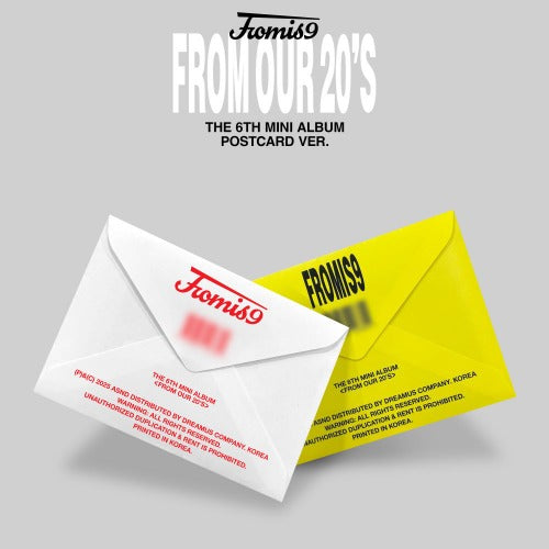 (fromis_9) The 6th mini album `From Our 20’s` [Postcard Ver.]